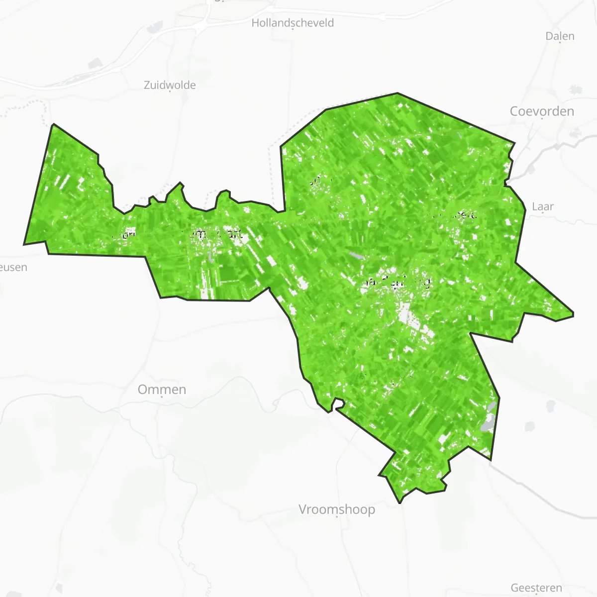 Zelený pokryv — Hardenberg