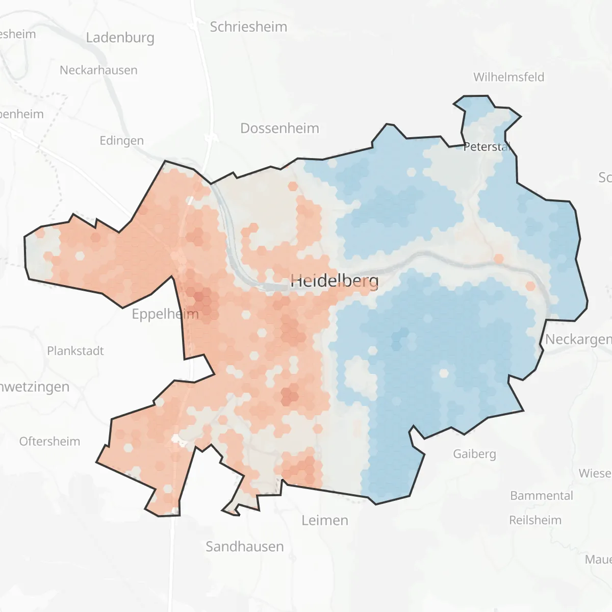 Temperatura — Heidelberg