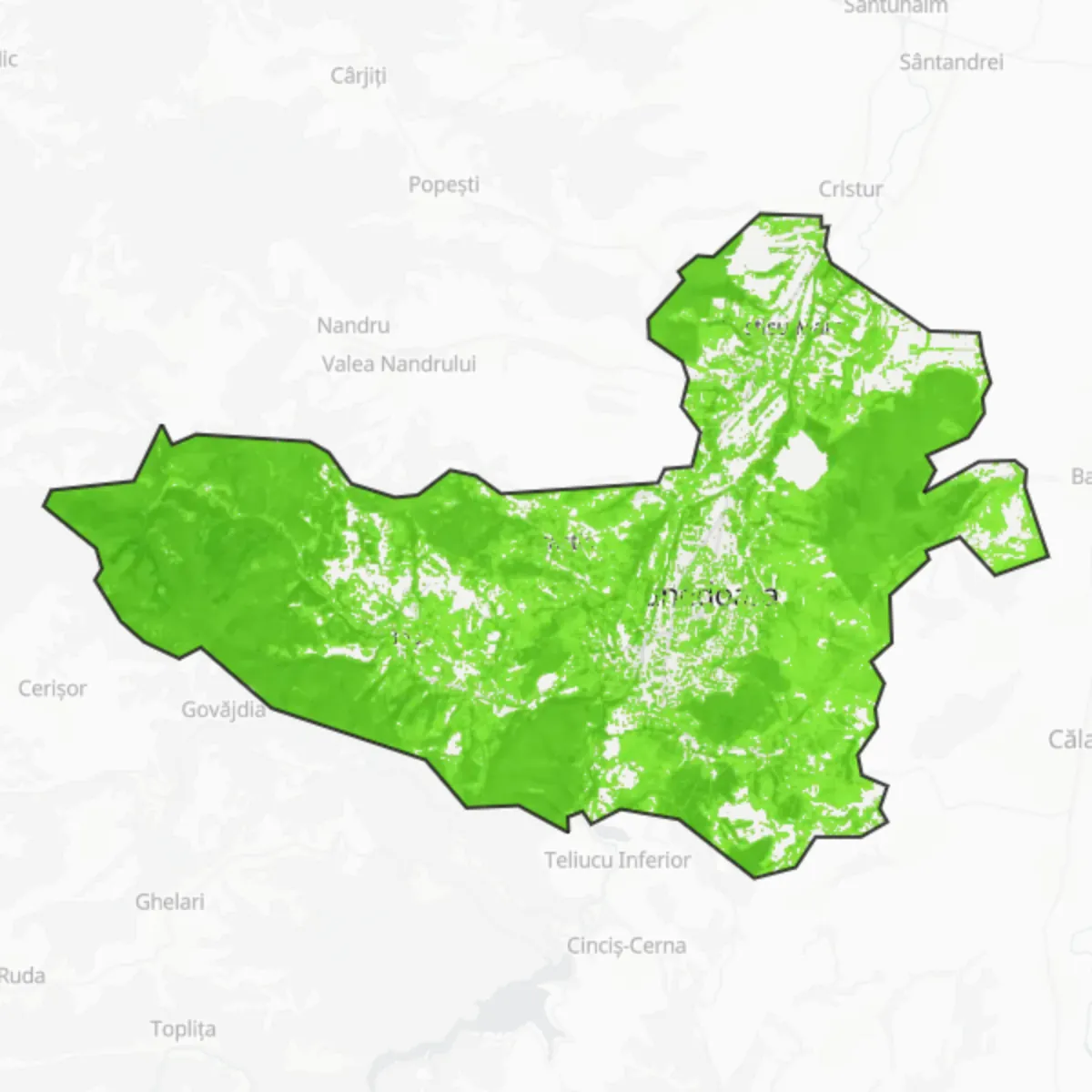 Coberta verda — Hunedoara