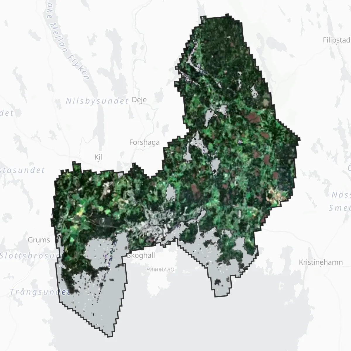 Satellit — Karlstad