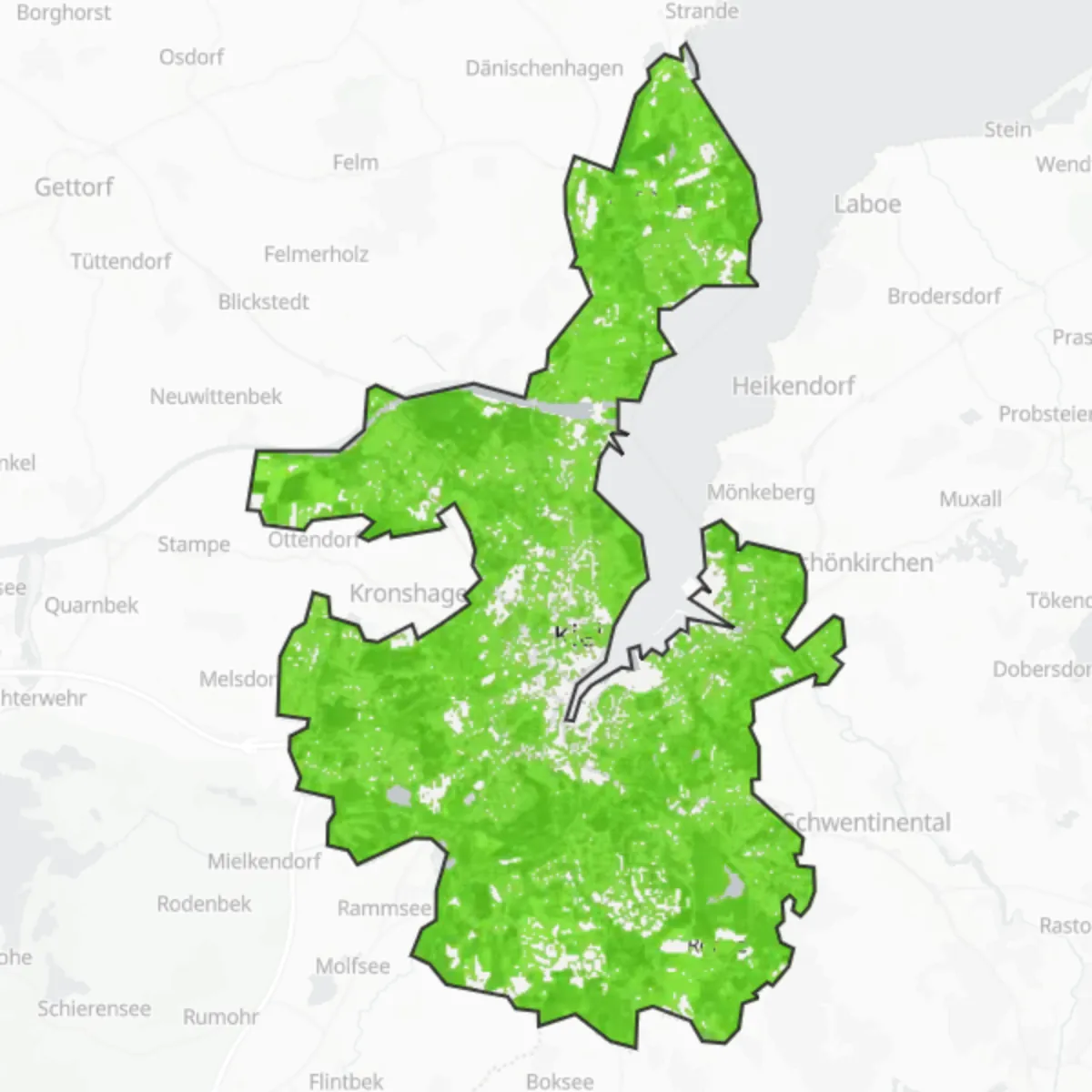 Zelený pokryv — Kiel