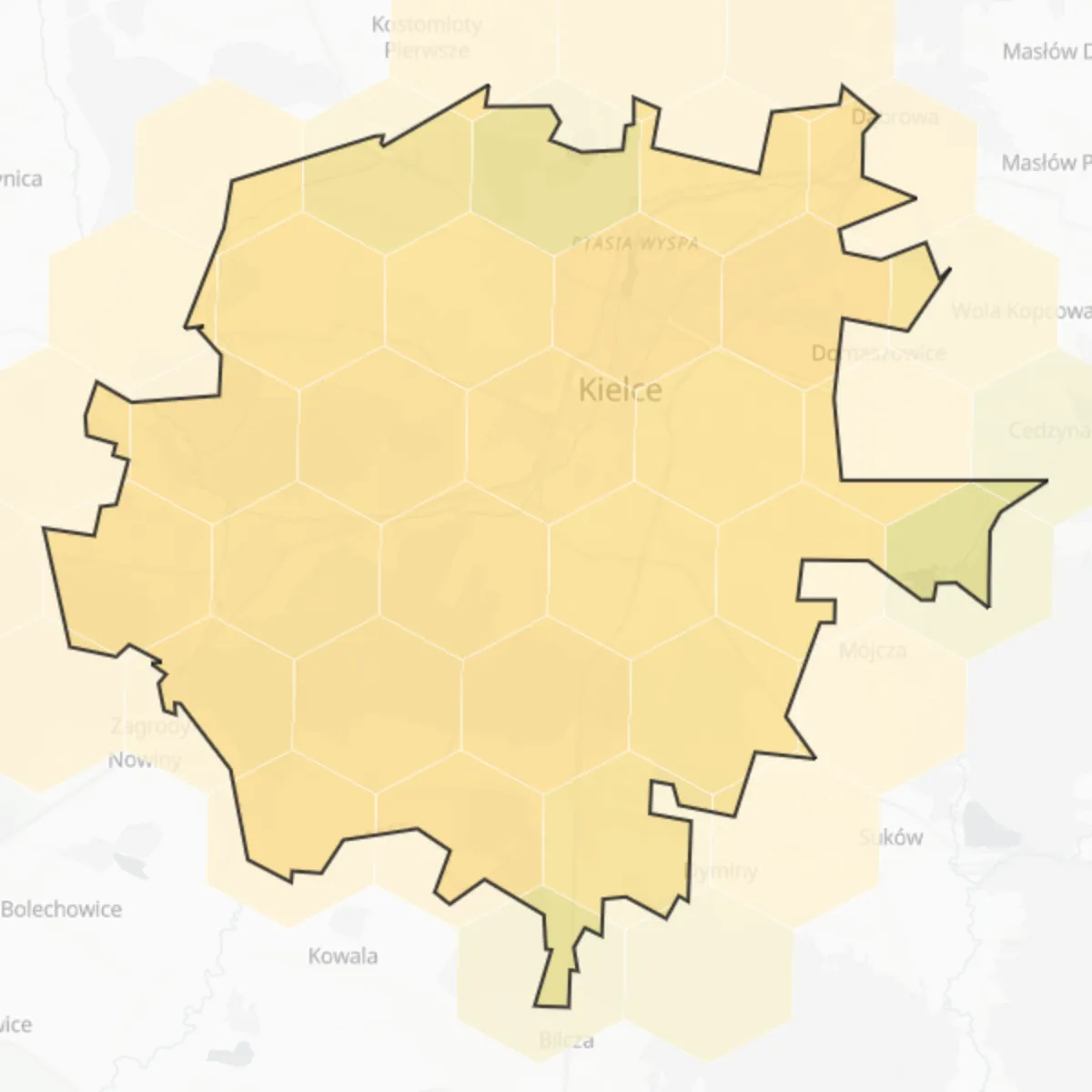 PM10 — Kielce