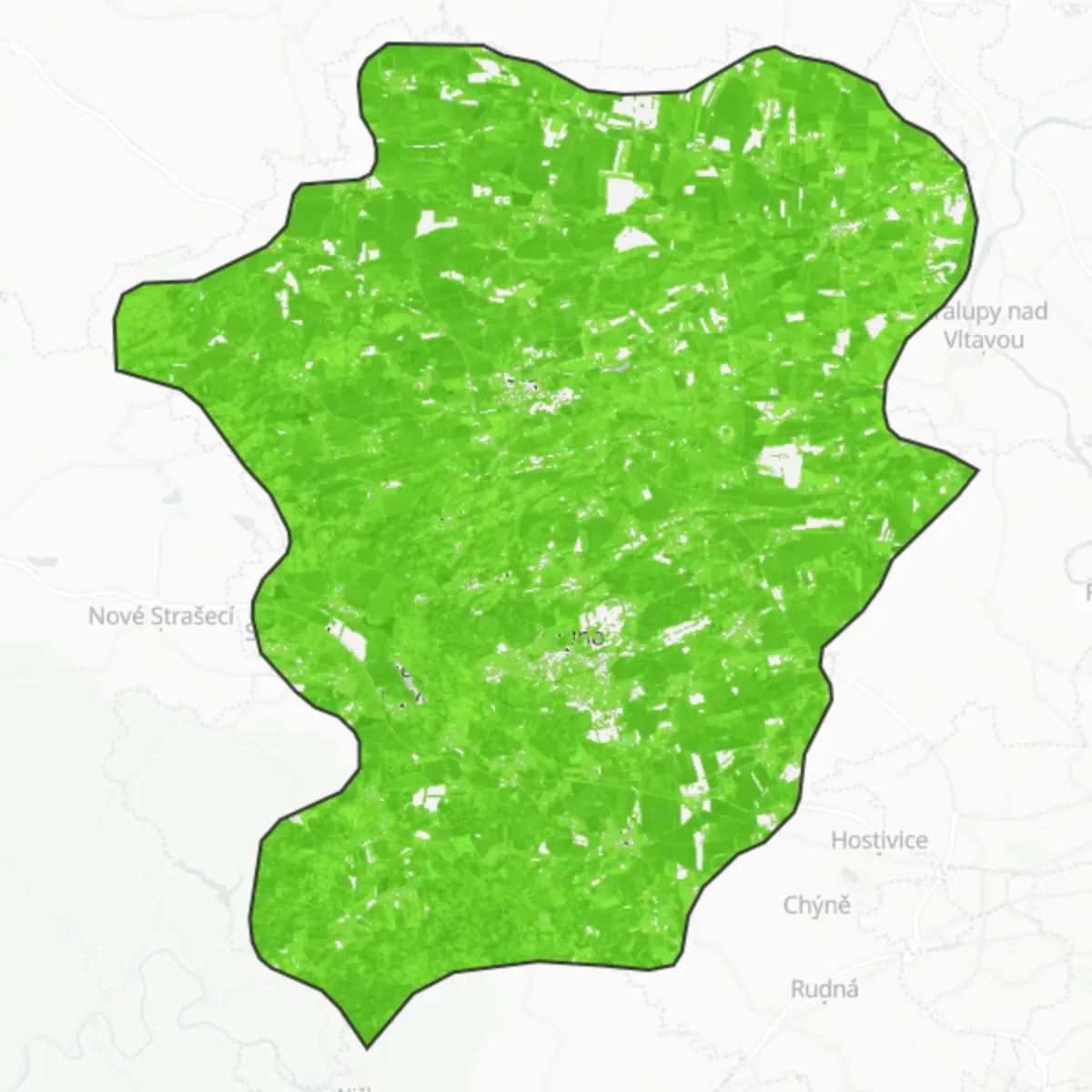 Zelený pokryv — Kladno