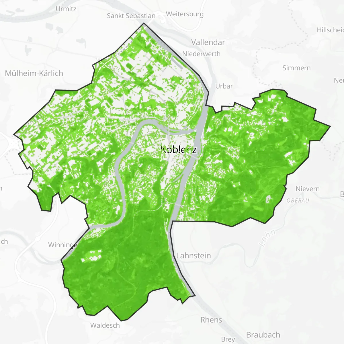 Coberta verda — Coblença