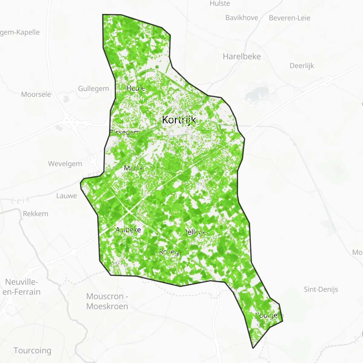 Zieleń — Kortrijk