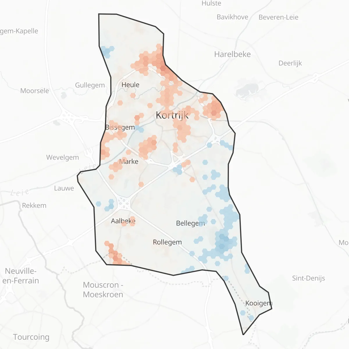 Temperatura — Kortrijk
