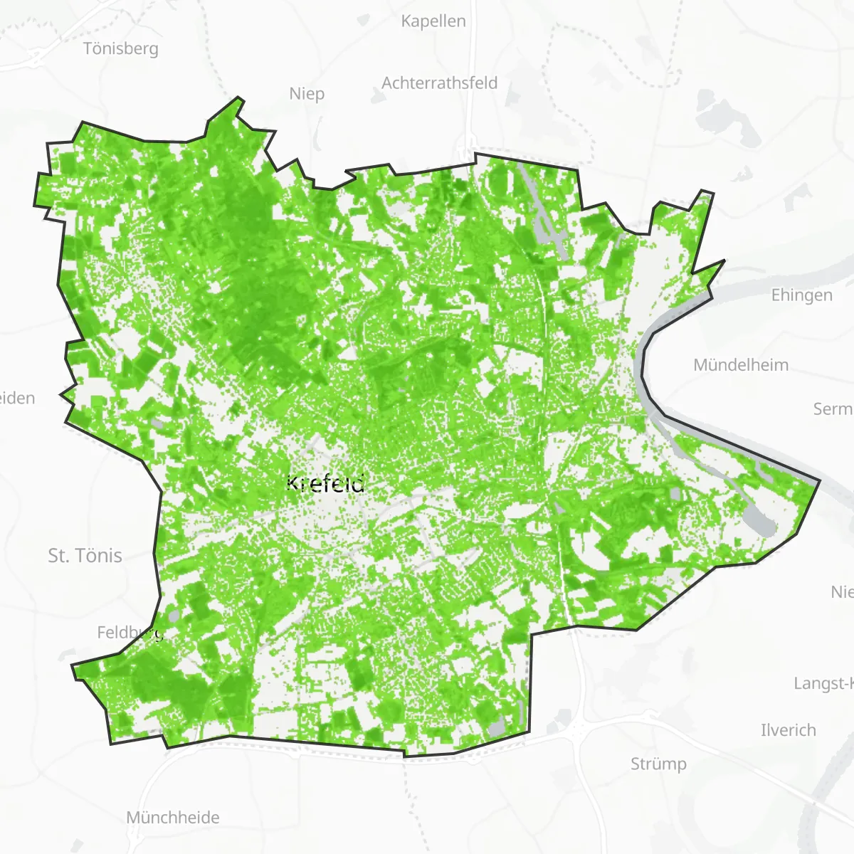 Grønt dække — Krefeld