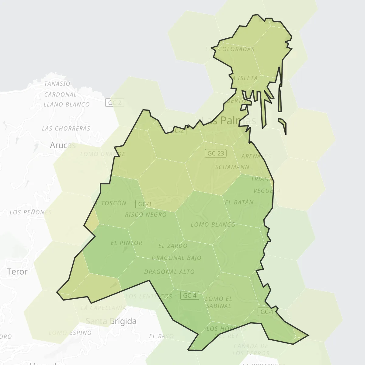 PM2.5 — Las Palmas de Gran Canaria