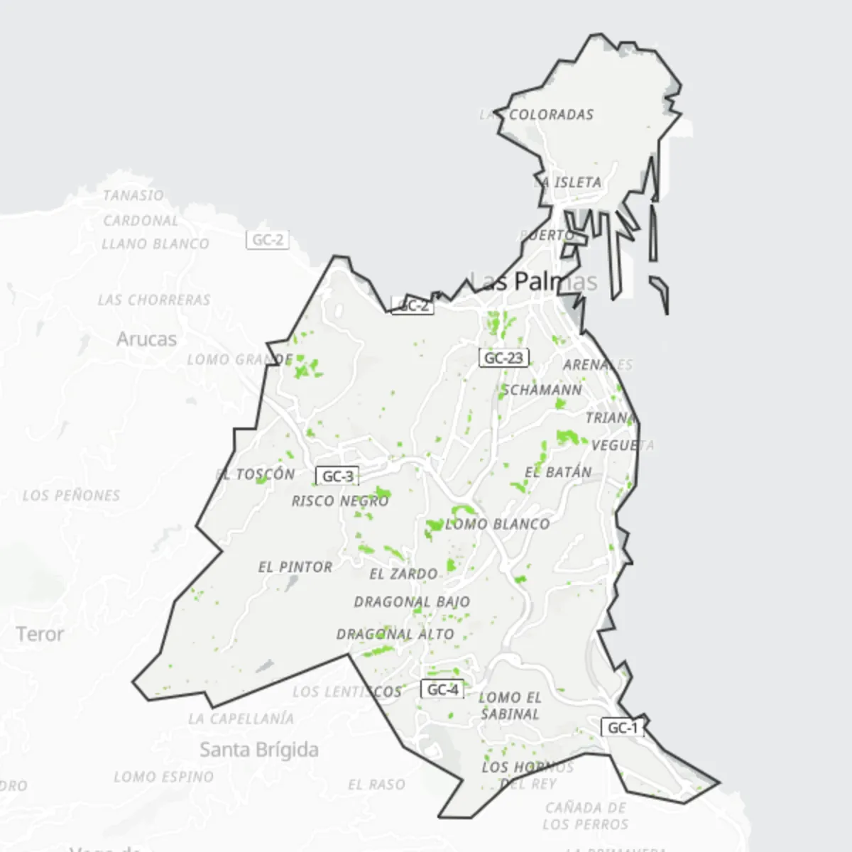 Coberta verda — Las Palmas de Gran Canaria
