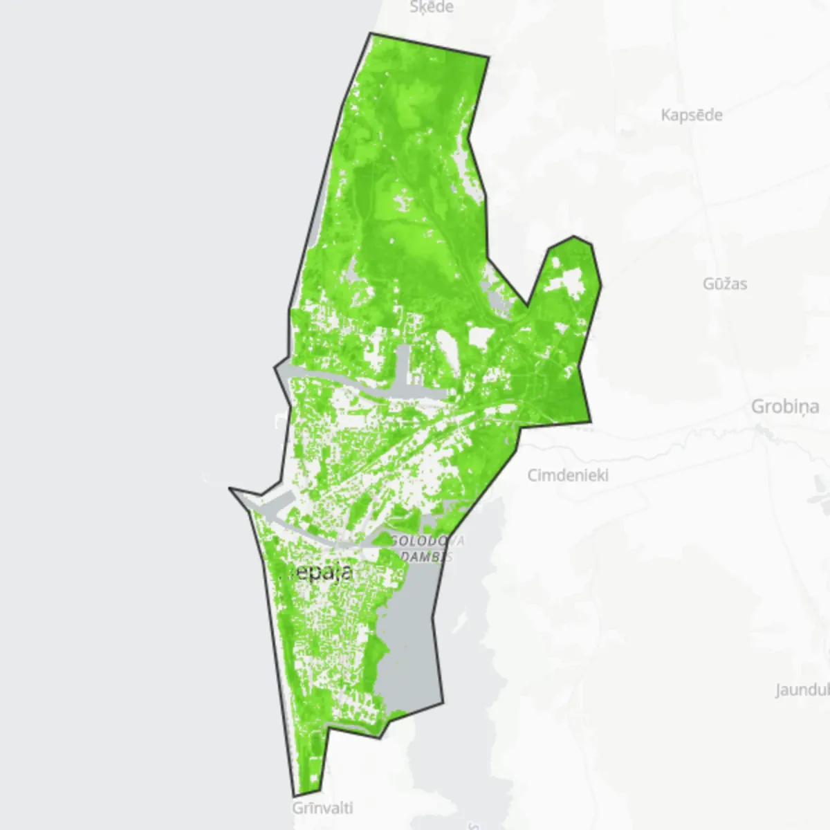 Grønt dække — Liepāja