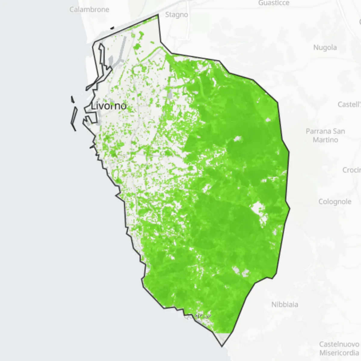 Copertura verde — Livorno