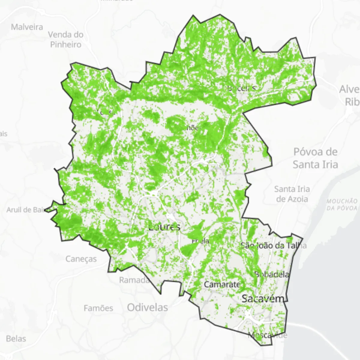 Coberta verda — Loures