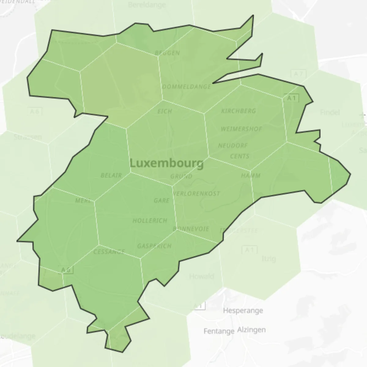 PM2.5 — Luxembourg