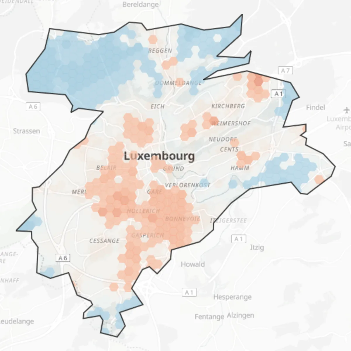 Hitze — Luxembourg