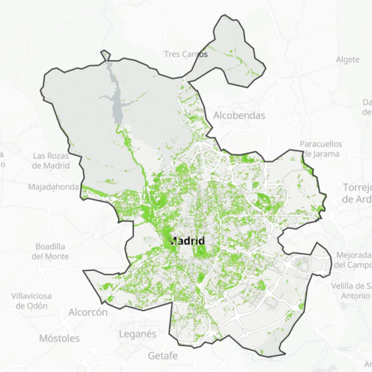 Zieleń — Madrid