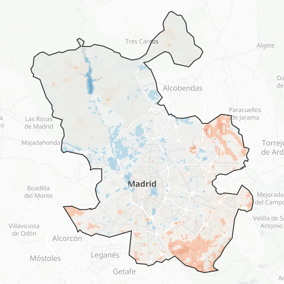 Temperatura — Madrid