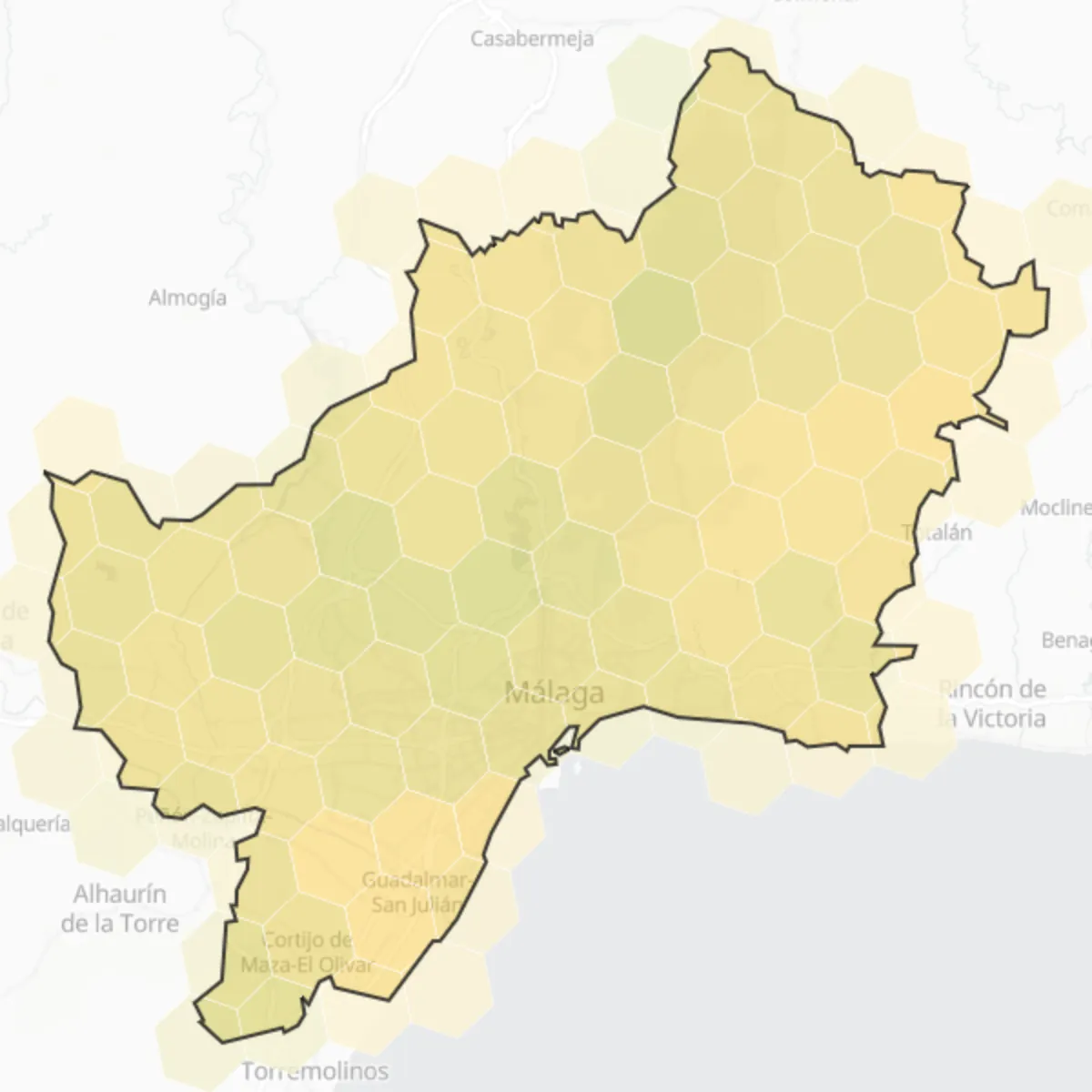 NO2 — ciutat de Málaga