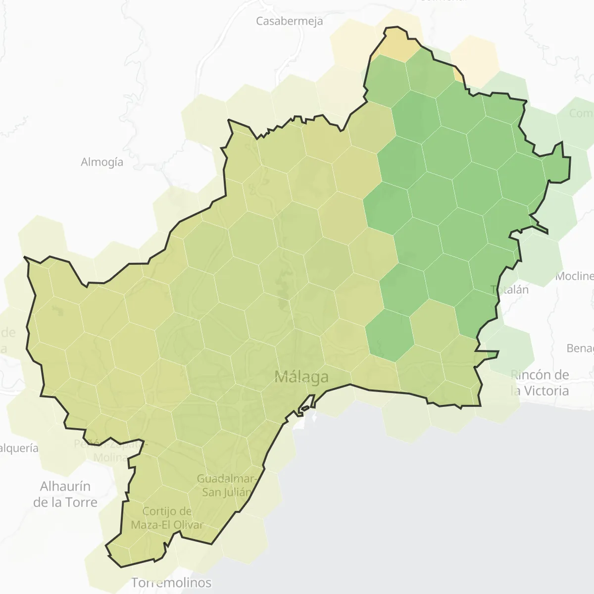 PM2.5 — ciutat de Málaga