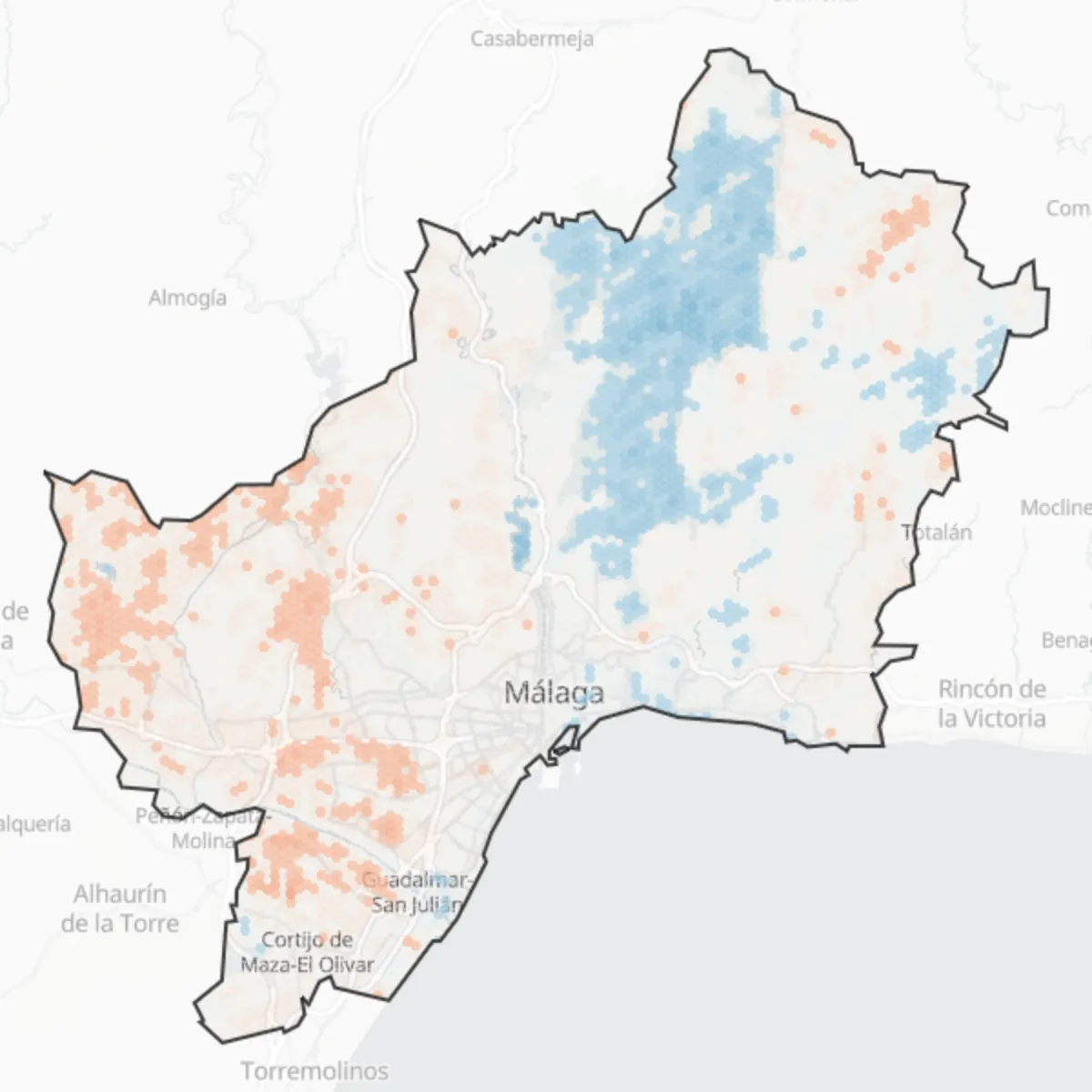 Calor — ciutat de Málaga