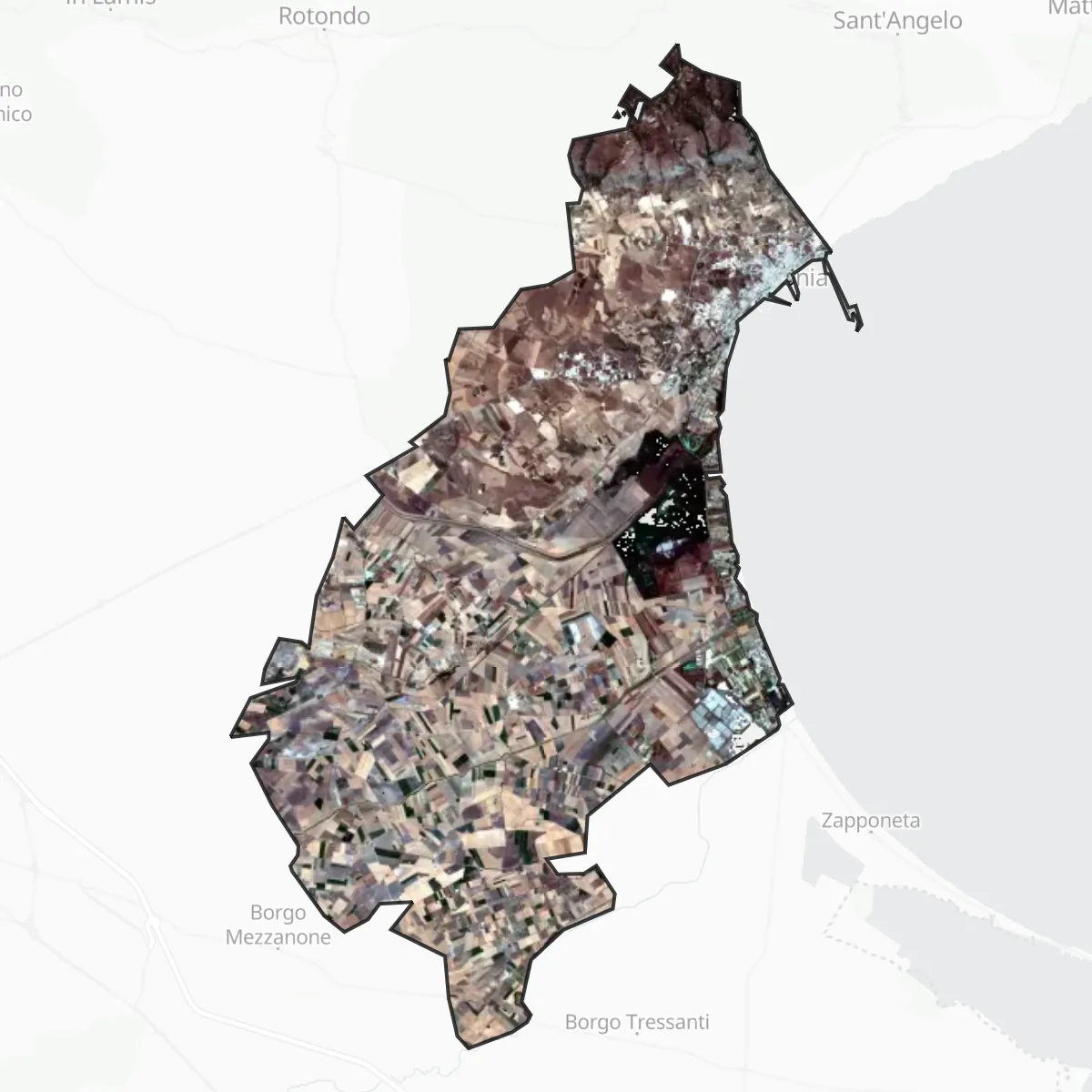 Satellit — Manfredonia