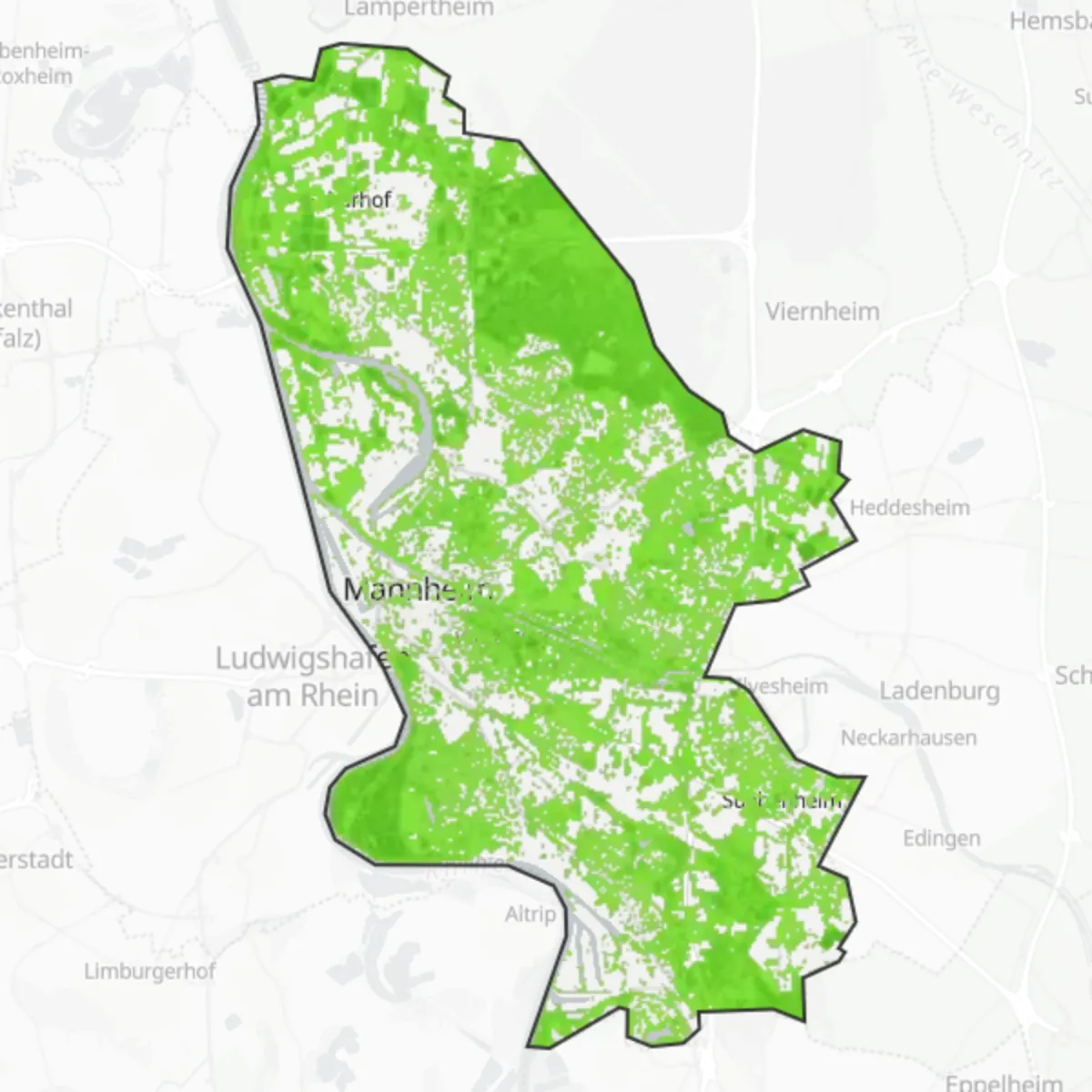 Vihreä peite — Mannheim