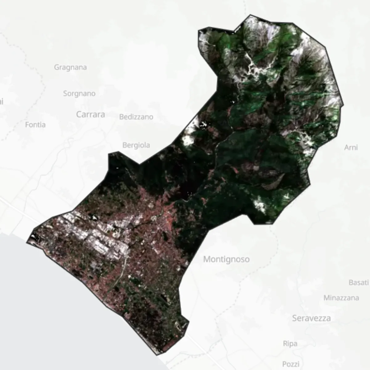 Satellit — Massa