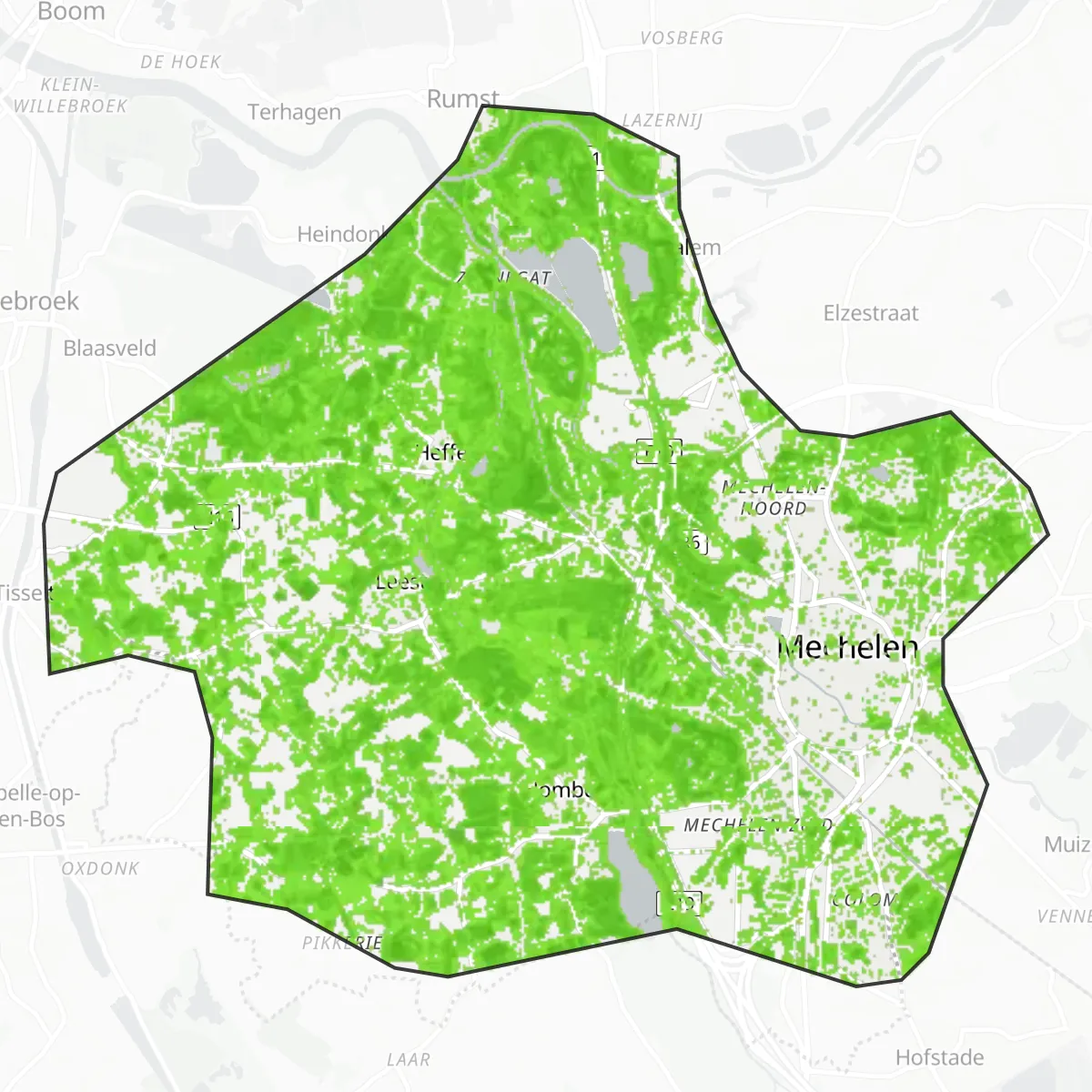 Grønt dække — Mechelen