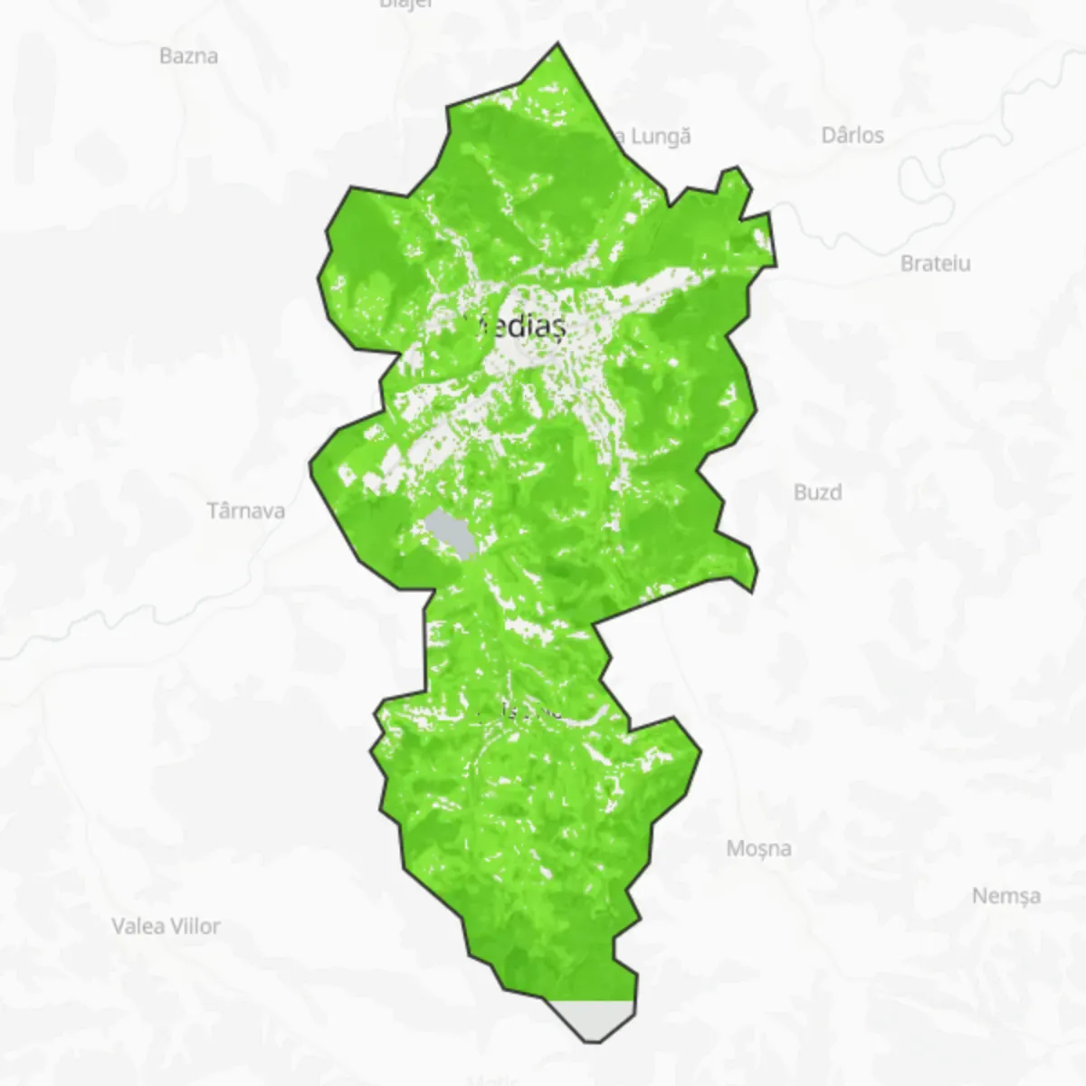 Coberta verda — Mediaş