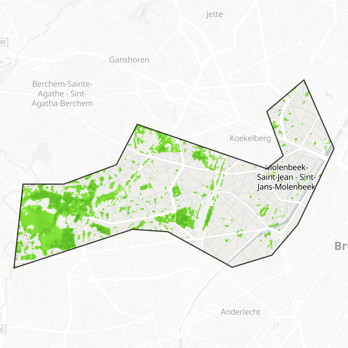 Vihreä peite — Molenbeek-Saint-Jean