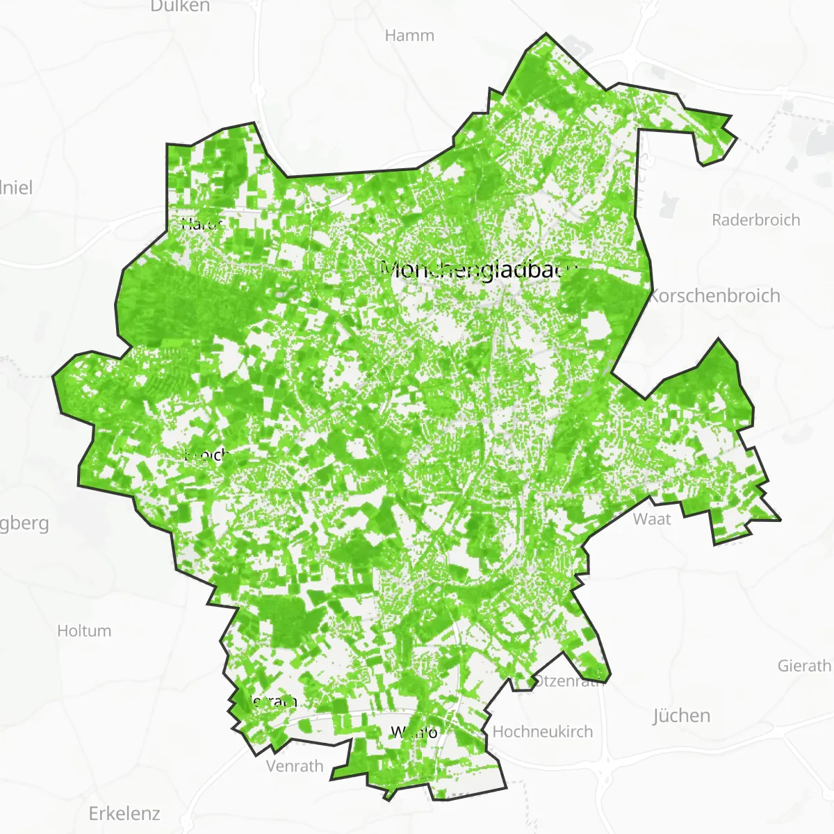Grünfläche — Mönchengladbach