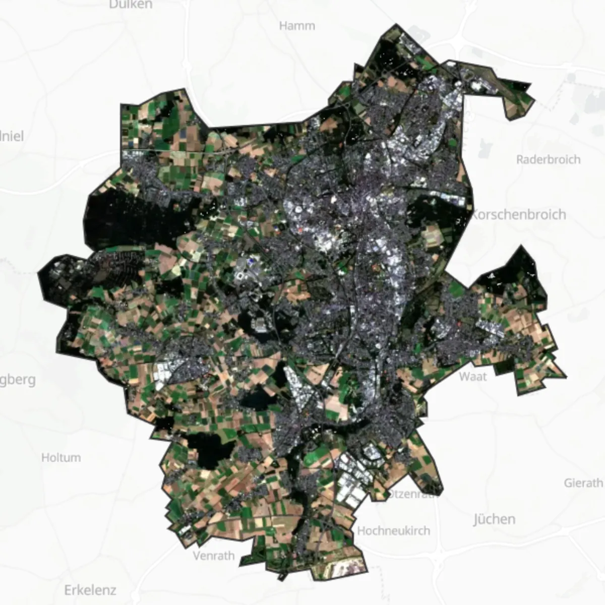 Satellit — Mönchengladbach
