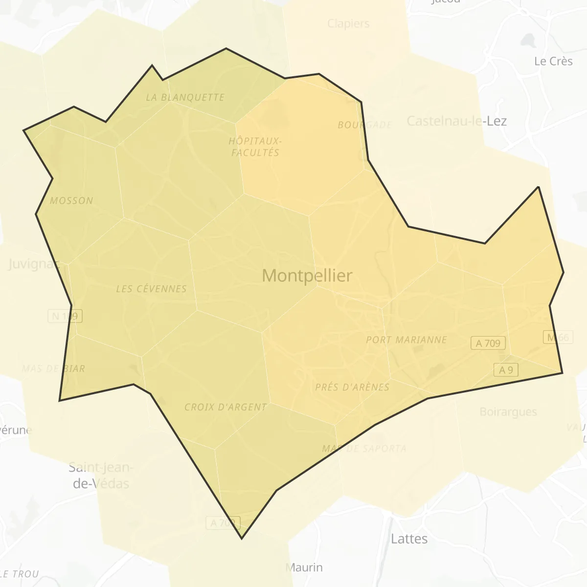 PM10 — Montpellier