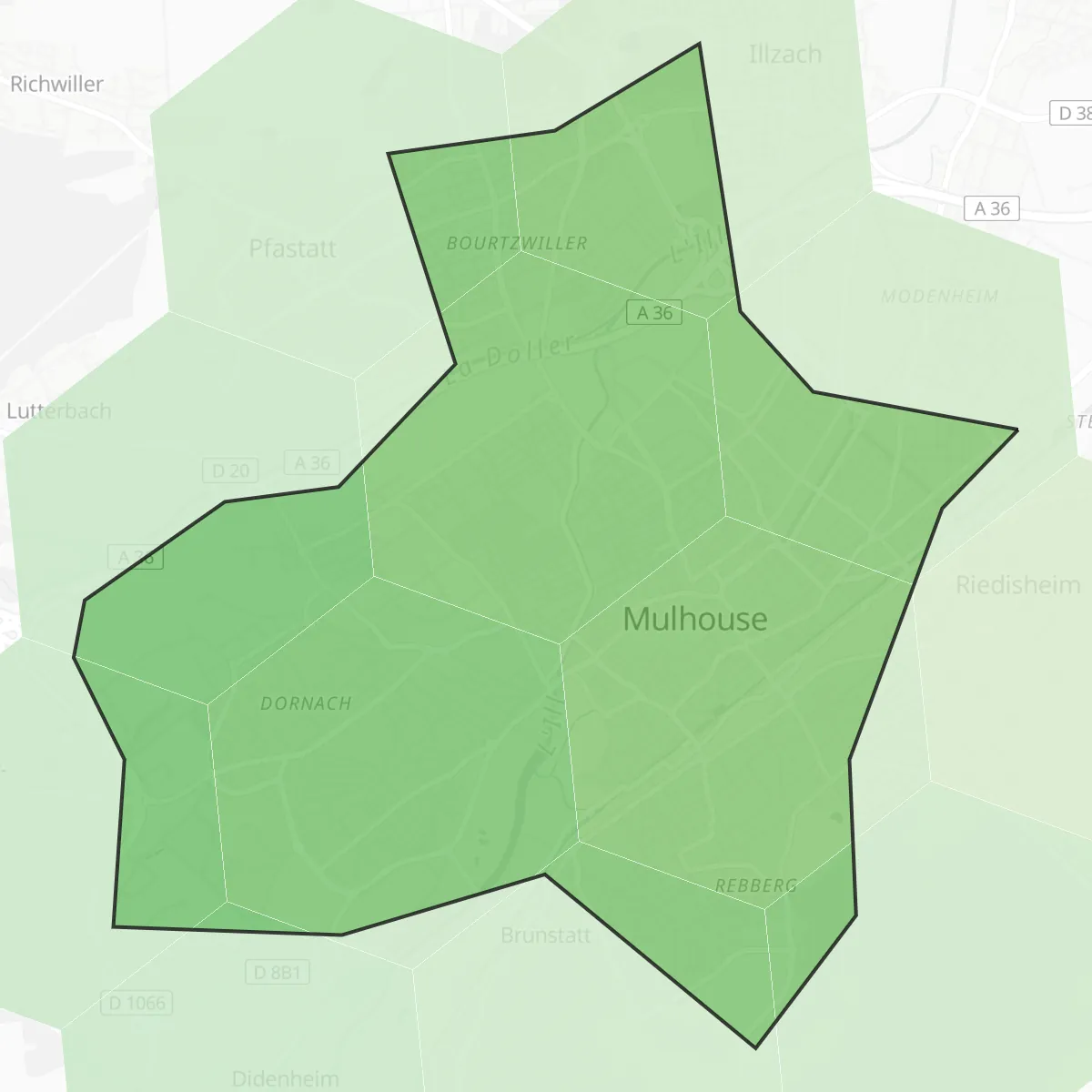 PM10 — Mülhausen
