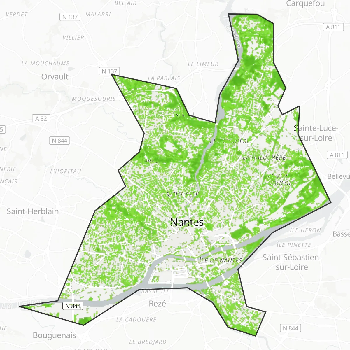 Grønt dække — Nantes