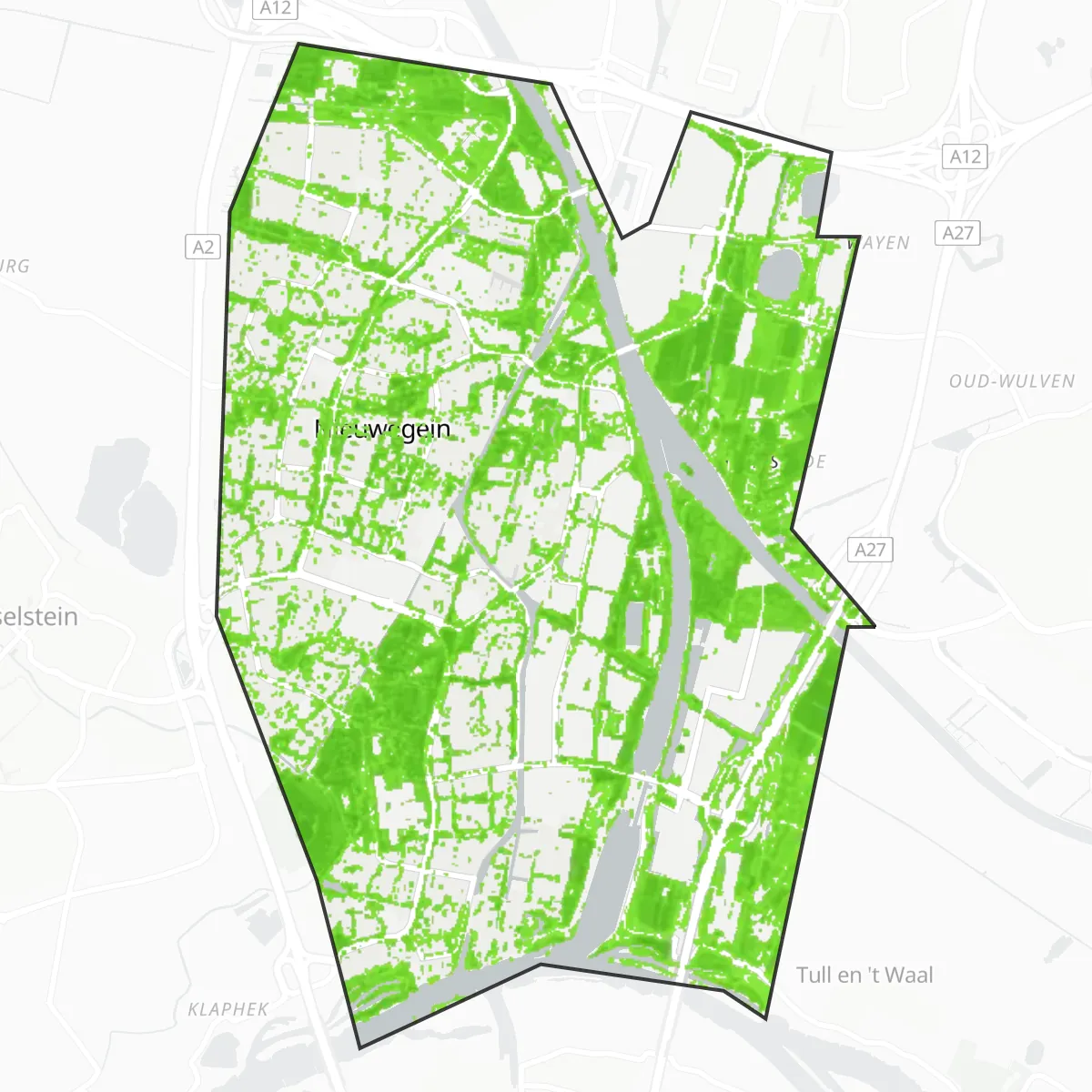 Zelený pokryv — Nieuwegein