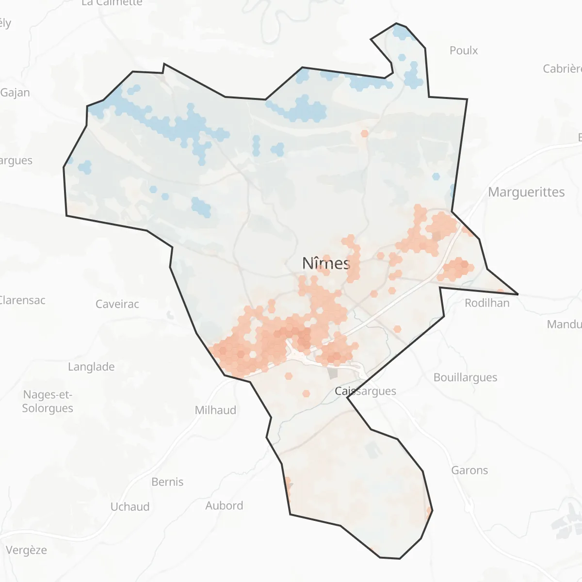 Temperatura — Nîmes