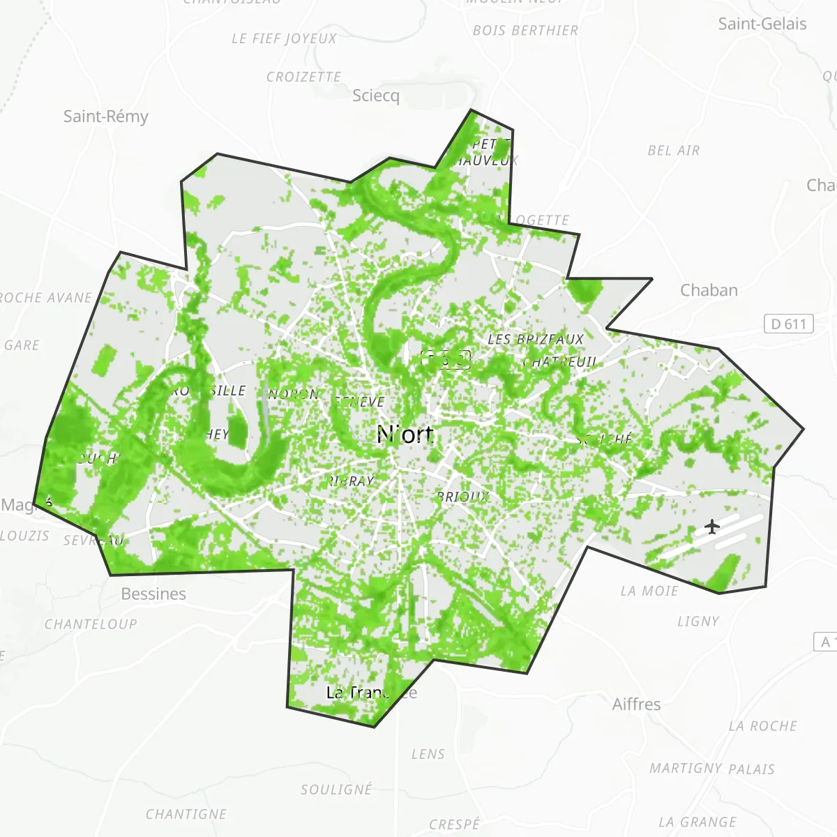 Coberta verda — Niort