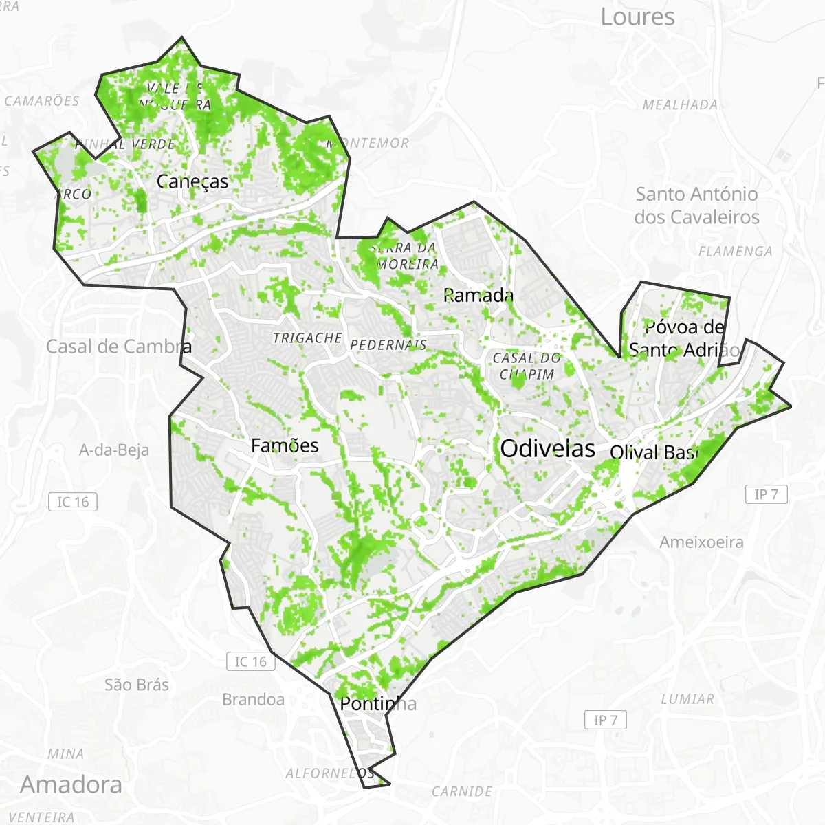Coberta verda — Odivelas