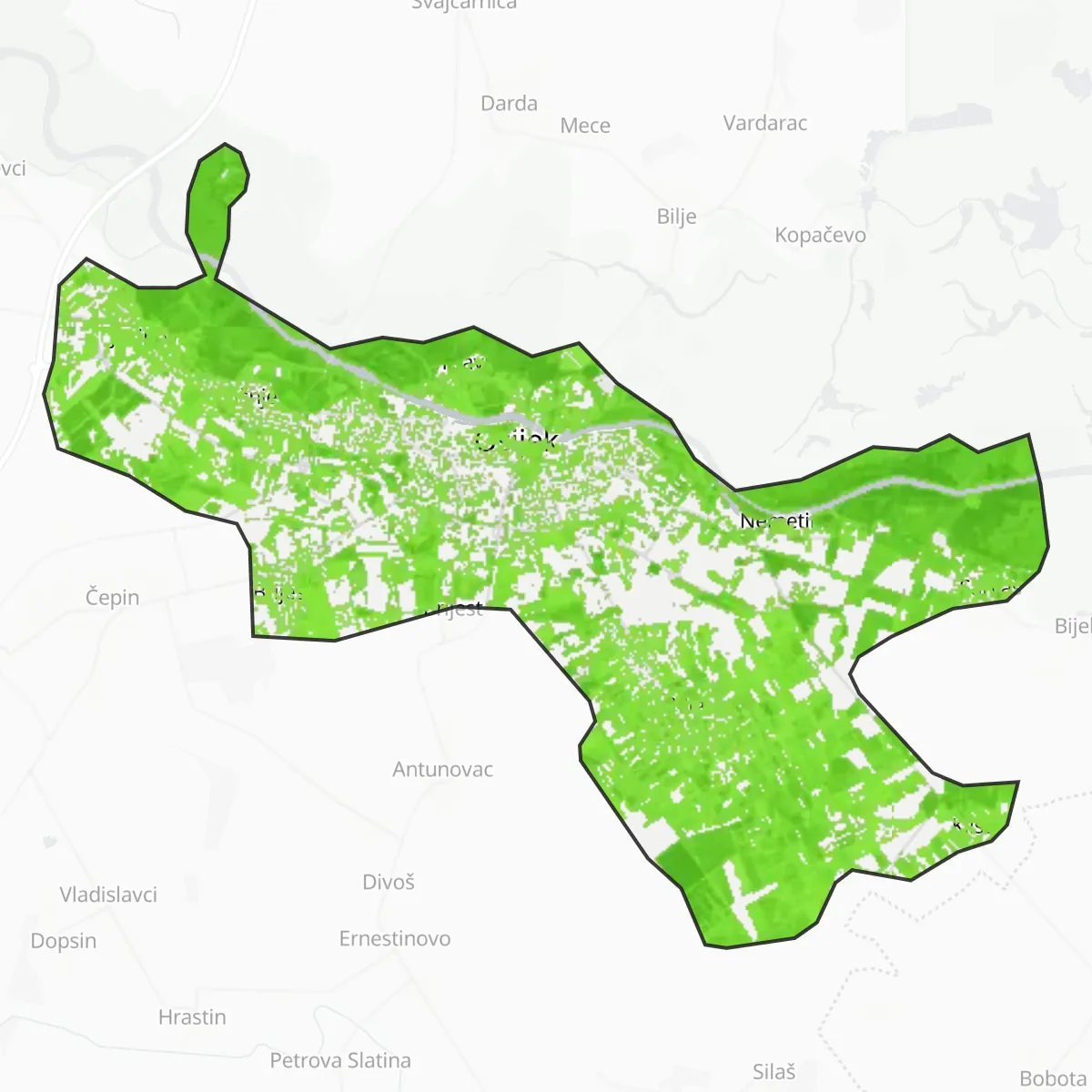 Coberta verda — Osijek