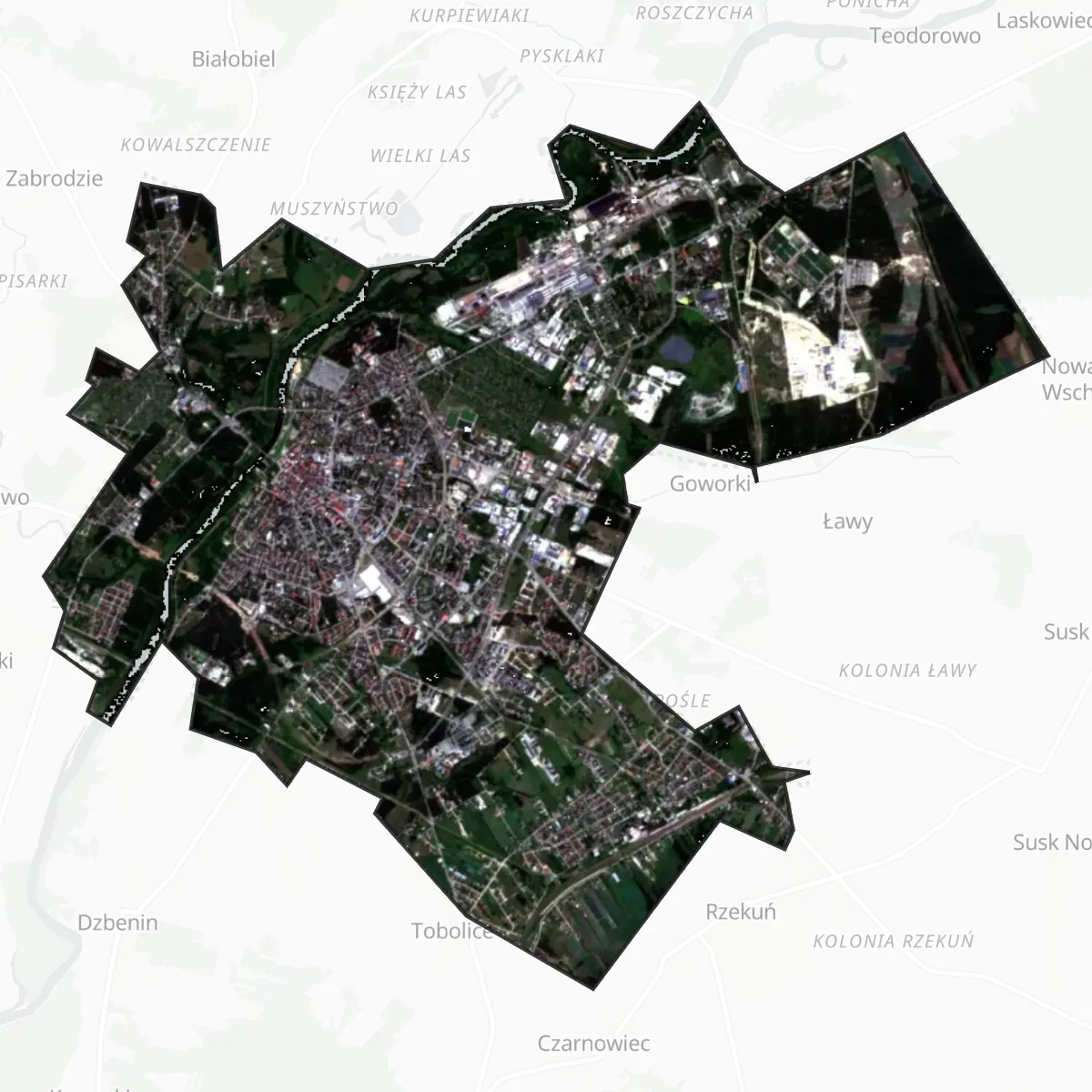 Satellite — Ostrołęka