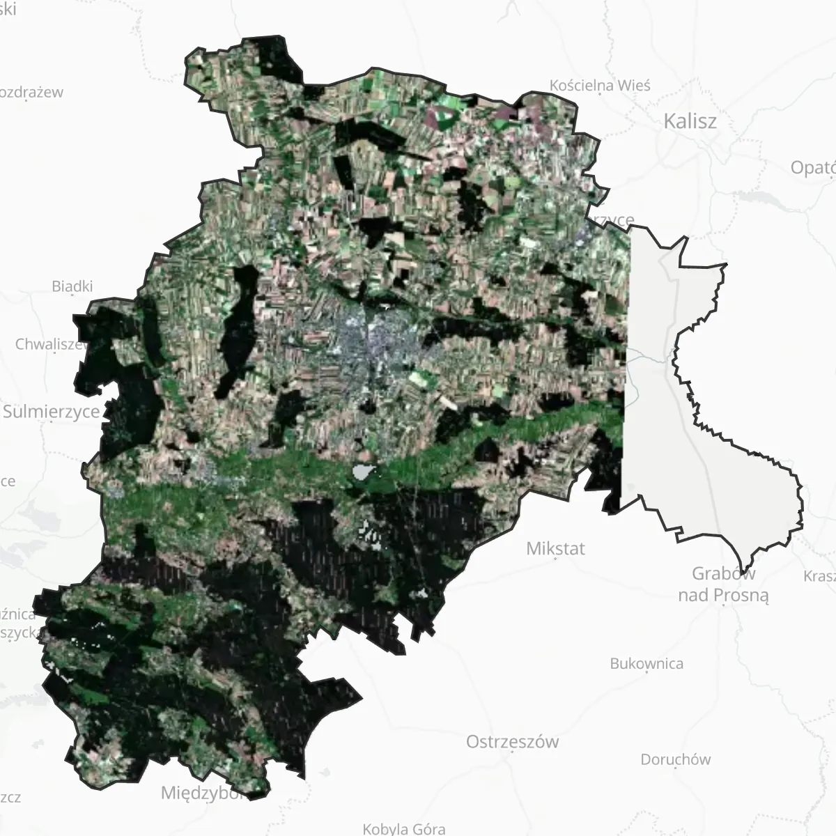 Satelliitti — Ostrów Wielkopolski