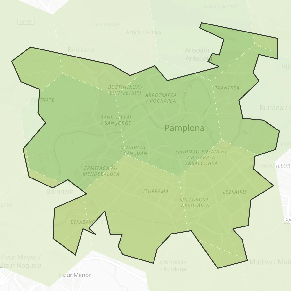 PM2.5 — Pamplona
