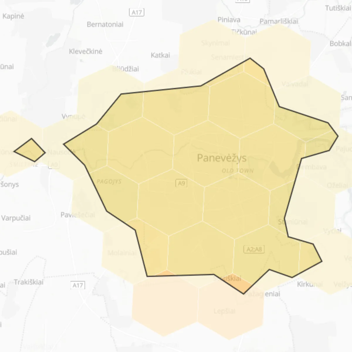 PM2.5 — Panevėžys