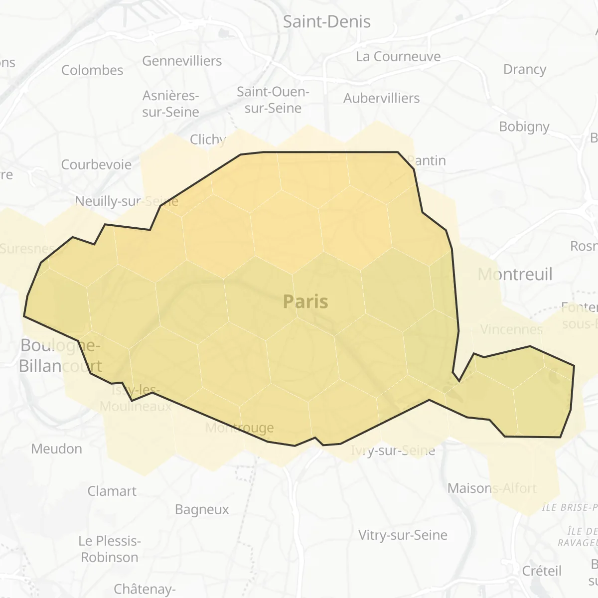PM2.5 — Paříž