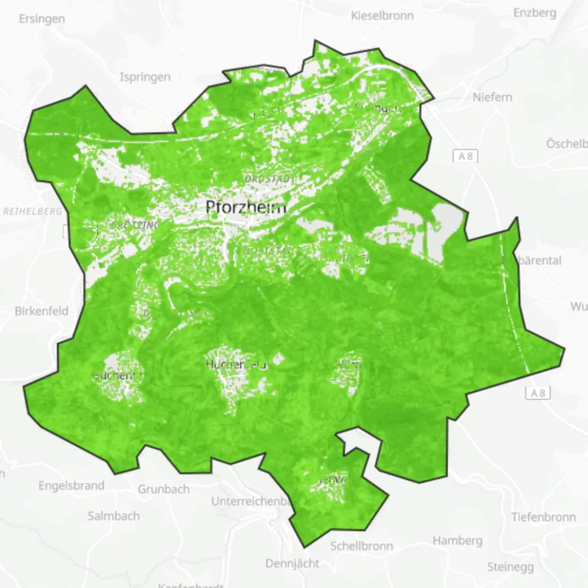 Coberta verda — Pforzheim