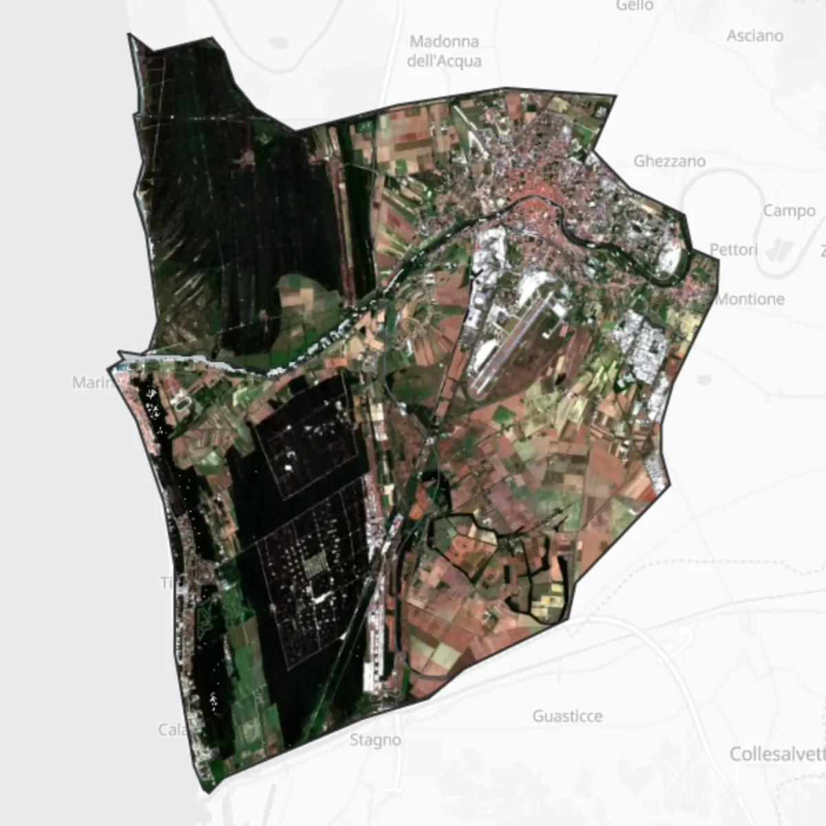 Satelit — Pisa