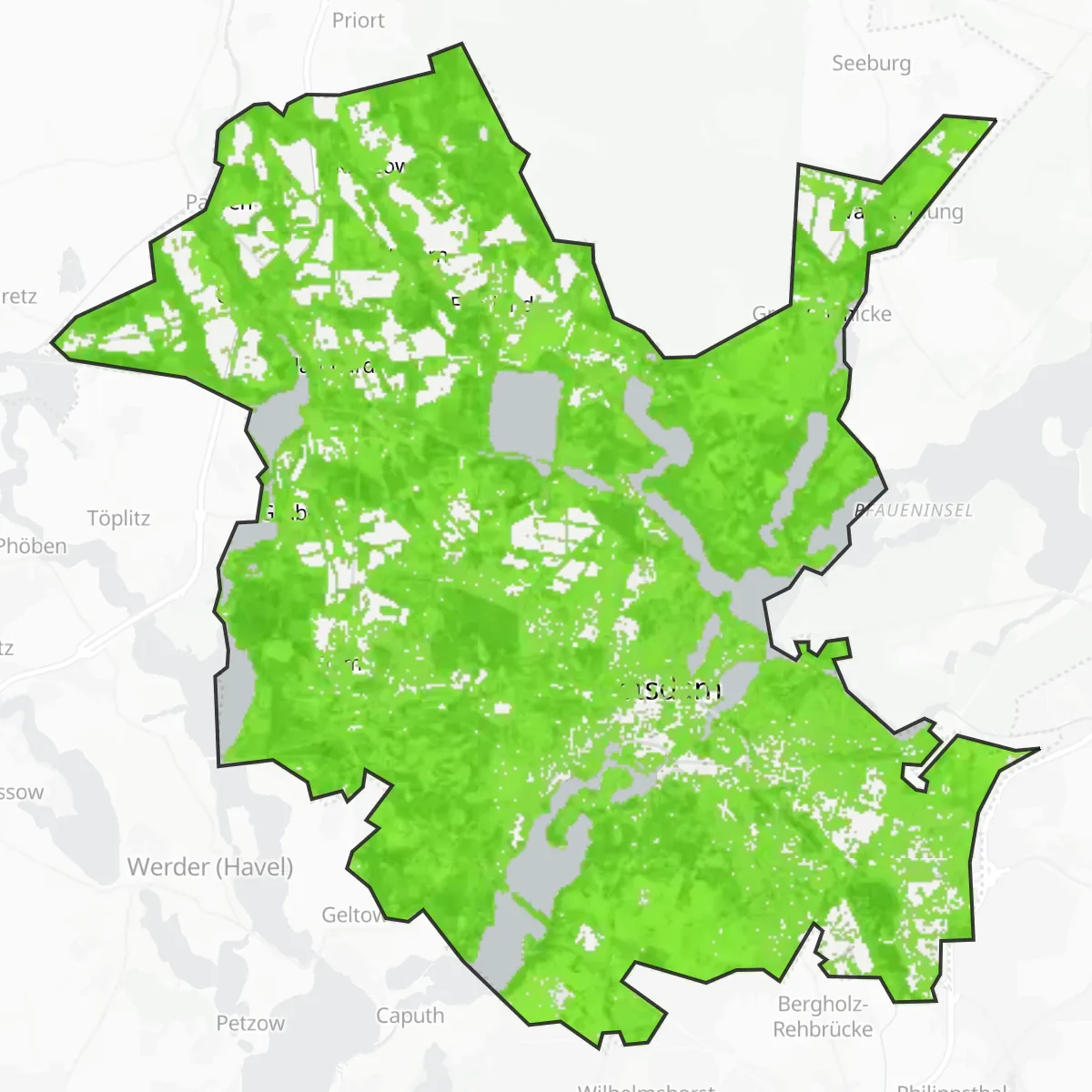 Zieleń — Poczdam