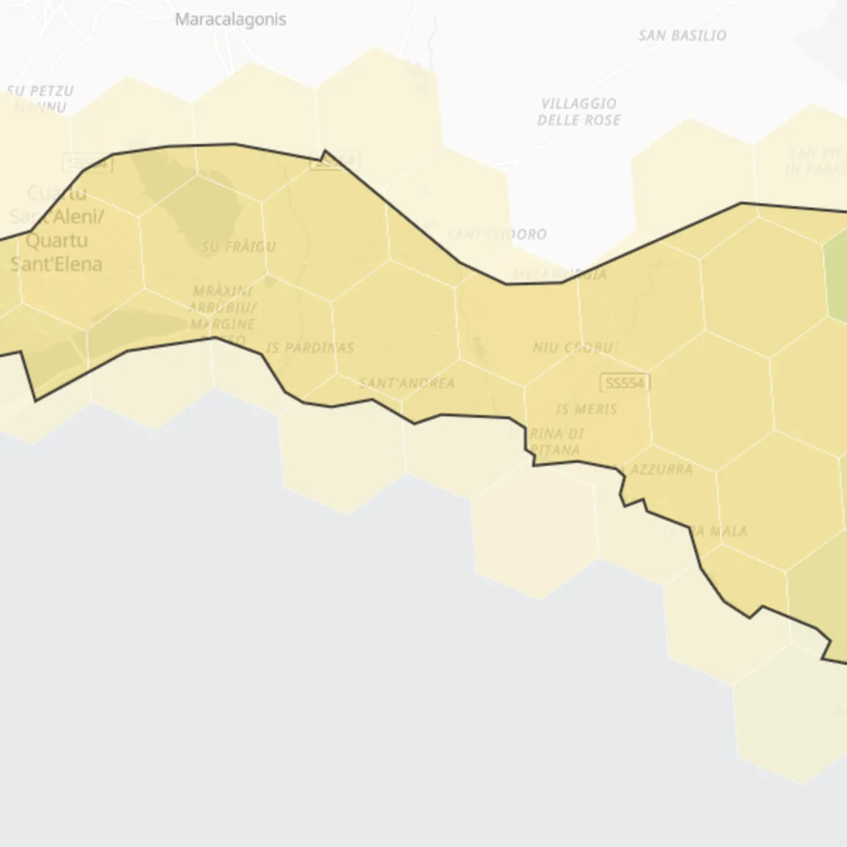PM2.5 — Quartu Sant'Elena