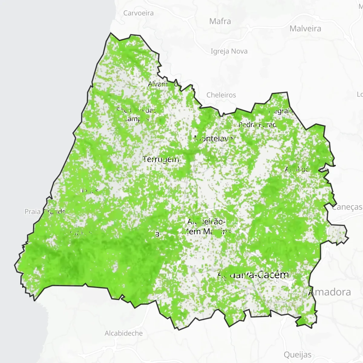 Zieleń — Queluz