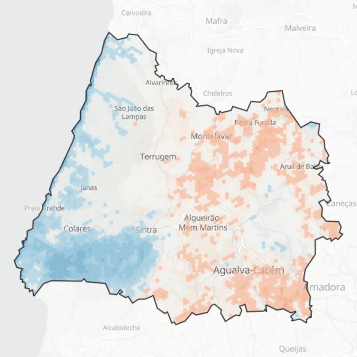 Temperatura — Queluz